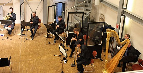 Werke von zwei Preistr&auml;ger*innen vorgestellt (Foto: Karl-Heinz Herrmann)