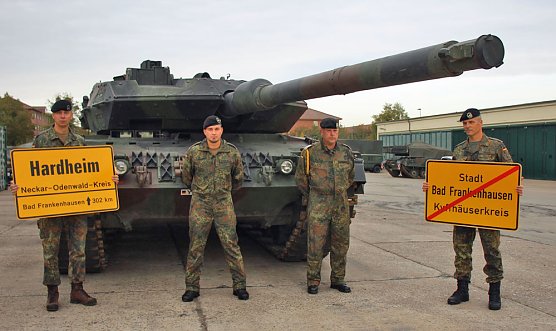 Panzerkompanie in Bad Frankenhausen verabschiedet  (Foto: Karl-Heinz Herrmann)