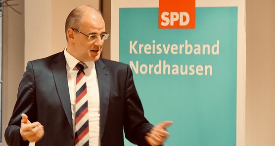 Die Nordh&auml;user SPD k&uuml;rte heute Matthias Jendricke zum Kandidaten f&uuml;r die Landratswahl 2021 (Foto: agl)