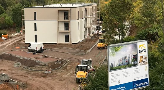 Der Neubau in Nordhausen-Nord kommt laut Prophet f&uuml;r Normalverdiener nicht in Frage. (Foto: privat)