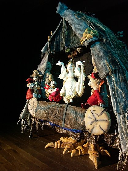 Marionettenspiel Zarewna vom Figurentheater Tatyana Khodorenko (Foto: Theater der Nacht, Ruth Brockhausen)