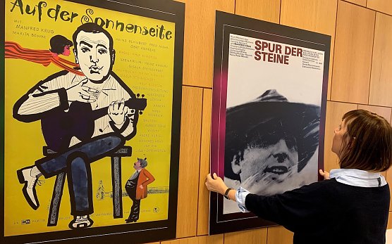 Foto:     Plakat zum Film wird auch in der Ausstellung gezeigt.    (Foto: &copy;Stadtverwaltung Nordhausen)