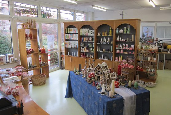 Der lichte und freundliche Werkstattladen Hinter der Steinm&uuml;hle 6  (Foto: NTL)