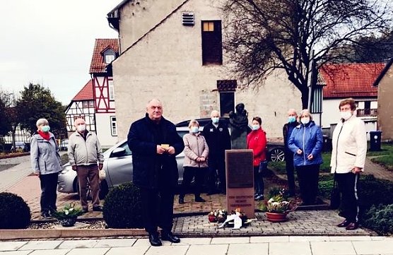 gedenken in Niedersachswerfen (Foto: A.Sturm)
