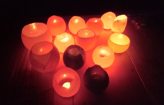 Kerzenwachs wird gesucht (Foto: F.Tuschy)