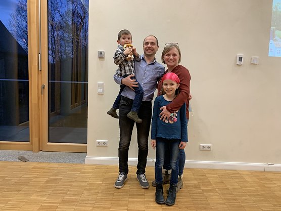 Die Familie Bergmann aus Nordhausen (Foto: oas)