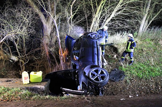 Unfall bei Werther (Foto: S.Dietzel)
