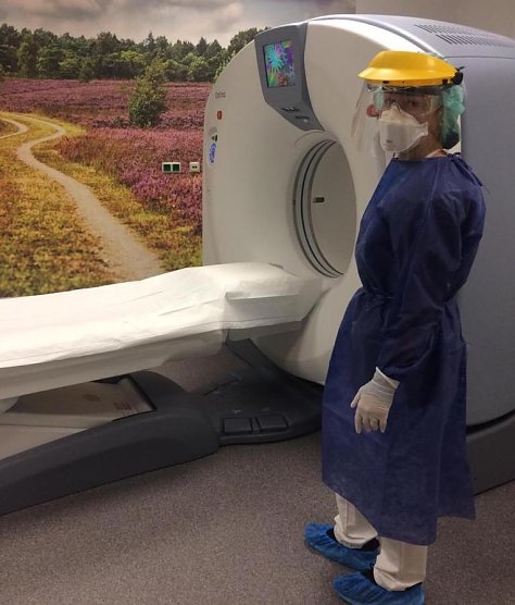 Sicherheitsgef&uuml;hl durch entsprechende Schutzkleidung auf der Arbeit (Foto: privat)