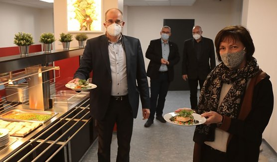 Neue Schulküche in Ellrich (Foto: Pressestelle Landratsamt Nordhausen) Neue Schulküche in Ellrich (Foto: Pressestelle Landratsamt Nordhausen)