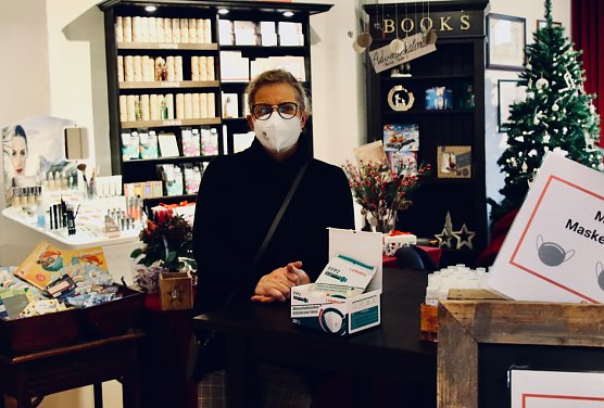 Kathrin Göpffarth: Wir sind mehr als nur Maskenausgeber (Foto: agl) Kathrin Göpffarth: Wir sind mehr als nur Maskenausgeber (Foto: agl)