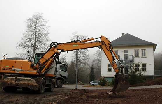 Bauarbeiten bei Rothes&uuml;tte (Foto: Pressestelle Landratsamt Nordhausen)