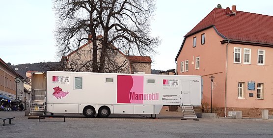 MAMMOBIL (Foto: Mammographie Screening Thüringen Nord West) MAMMOBIL (Foto: Mammographie Screening Thüringen Nord West)