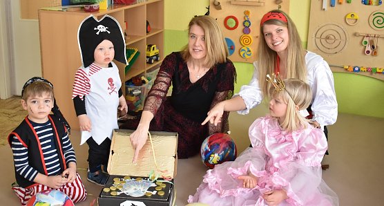 Fasching im Kindergarten (Foto: B.Juch)