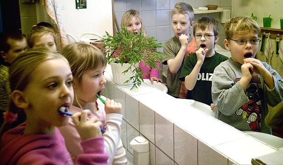 Saubere Zähne (Foto: jsw) Saubere Zähne (Foto: jsw)