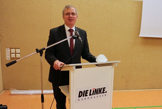 Matthias Marquardt will im April Nordh&auml;user Landrat werden (Foto: agl)