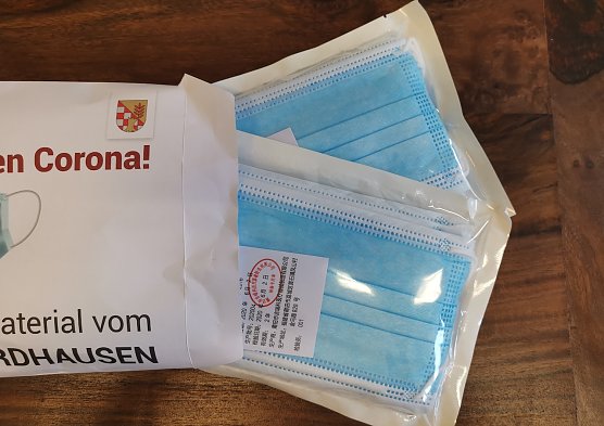 Maskenverteilung im Landkreis (Foto: S.Klante) Maskenverteilung im Landkreis (Foto: S.Klante)
