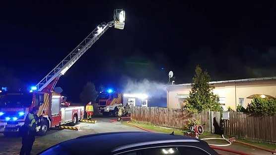Wohnungsbrand hinter dem Hammer Markt (Foto: Silvio Dietzel)