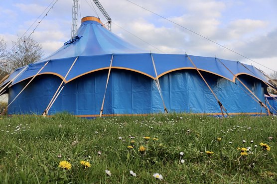 Zappelini Zelt steht wieder (Foto: Studio 44)