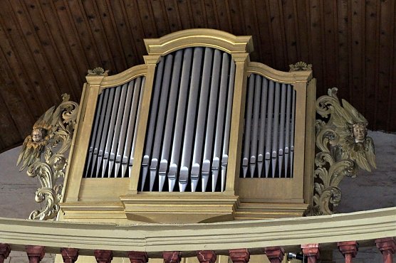 Prospekt der Ladegast Orgel in Neustadt (Foto: Evangelischer Kirchenkreis Südharz) Prospekt der Ladegast Orgel in Neustadt (Foto: Evangelischer Kirchenkreis Südharz)