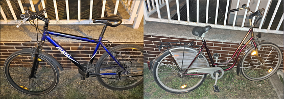 Wem geh&ouml;ren diese Fahrr&auml;der? (Foto: Landespolizeiinspektion Nordhausen)