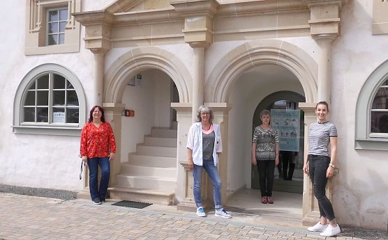 Vorfreude beim Museumsteam (Foto: Schlossmuseum Heringen )