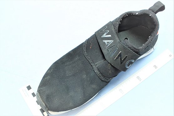 Wer erkennt diesen Schuh und wei&szlig;, wer einen solchen trug? (Foto: PI NDH)