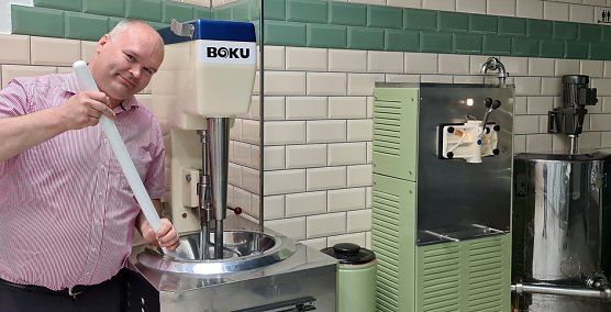 So wurde "fr&uuml;her" Eis produziert (Foto: nnz)