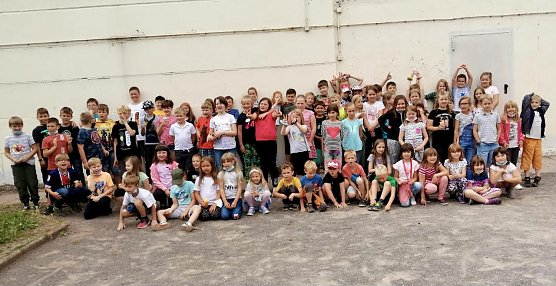 Die Grundsch&uuml;ler aus G&ouml;rsbach (Foto: GS G&ouml;rsbach)