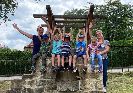 Die "Burgspatzen" auf Abschlussfahrt (Foto: I.Heyn)