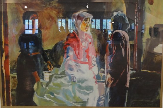 Der Nordh&auml;user Maler J&uuml;rgen Rennebach stellt in Arnstadt aus (Foto: HG Backhaus)