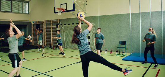 In Niedersachswerfen k&ouml;nnen Kindergartenkinder und Sch&uuml;ler wieder unter guten Bedingungen Sport treiben (Foto: agl)