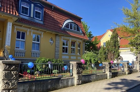 Die Kinderkrippe "Zwergenschl&ouml;sschen" (Foto: Sylvia Kirhacz)