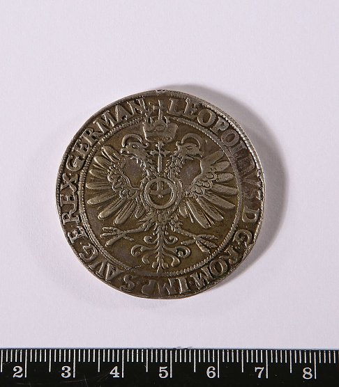 Und hier die Rückseite des Talers (Foto: Paul Lauerwald) Und hier die Rückseite des Talers (Foto: Paul Lauerwald)