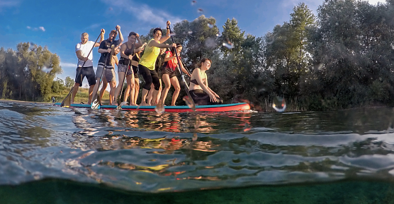 Stand-Up-Paddeln wird immer beliebter, gerade auch vor den Toren Nordhausens (Foto: Christoph Keil) Stand-Up-Paddeln wird immer beliebter, gerade auch vor den Toren Nordhausens (Foto: Christoph Keil)