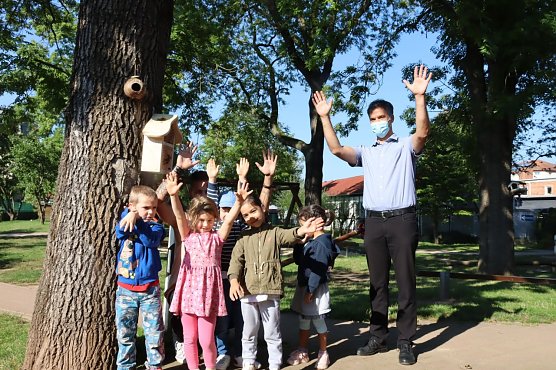 ...und bei "Ida's Wald- und Wiesenkindern" (Foto: Stadtverwaltung Nordhausen) ...und bei "Ida's Wald- und Wiesenkindern" (Foto: Stadtverwaltung Nordhausen)