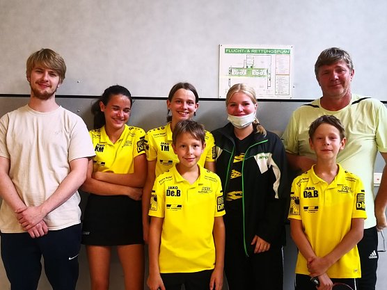 Der Nordh&auml;user SV war am Samstag mit Denis und Daniel Bilozerow in der AK 11 der Jungen sowie Karolin und Tanja M&uuml;ller in der AK 15 der M&auml;dchen vertreten (Foto: NSV)