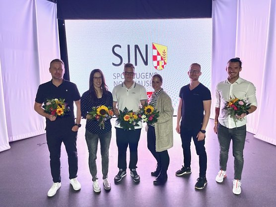 Der neue Vorstand der Nordh&auml;user Sportjugend (Foto: SJN)