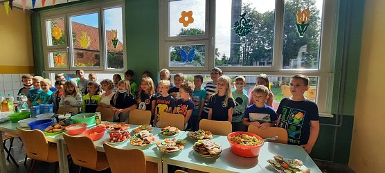 Gesund und lecker fr&uuml;hst&uuml;cken - wie es geht zeigt die "Angel"  (Foto: Horizont e.V.)