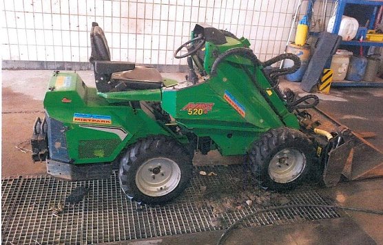 Wo ist dieser Radlader aufgetaucht (Foto: Landespolizeiinspektion Nordhausen)