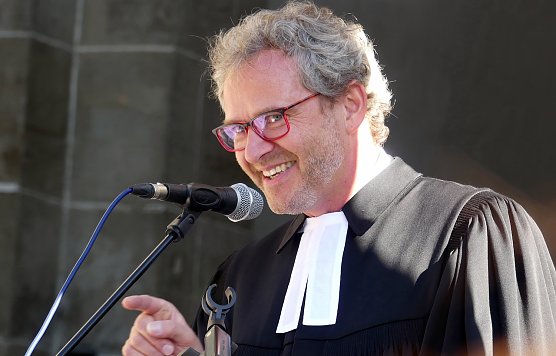 Amtseinf&uuml;hrung Pfarrer Klemens M&uuml;ller (Foto: R.Englert)