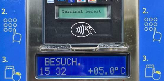 Alles bereit f&uuml;r die Kundschaft (Foto: nnz)