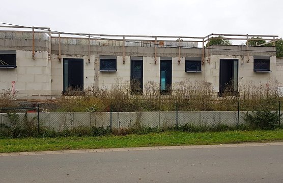 Vermutliche Bauruine in Steigerthal, die von Henning Bau zur&uuml;ckgelassen wird (Foto: C.Wilhelm)