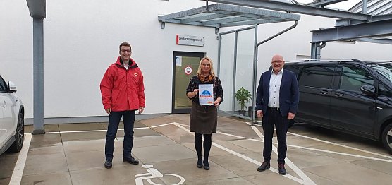 Die Echte Nordh&auml;user Marktpassage wurde heute im Sinne f&uuml;r ihre Barrierefreiheit ausgezeichnet (Foto: ACE/J.Lorenz)