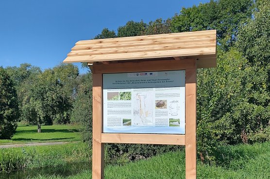 Infotafel (Foto: Landschaftspflegeverband S&uuml;dharz/Kyffh&auml;user)