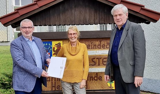 F&ouml;rdergelder &uuml;bergeben (Foto: Landratsamt Nordhausen)