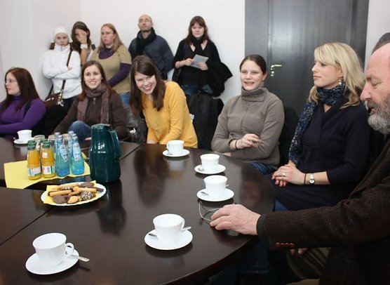 Im Rathaus empfangen (Foto: psv)