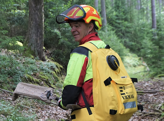 Neue Waldbrandbek&auml;mpfungstechnik f&uuml;r Th&uuml;ringenForst-Forstwirte (Foto: Th&uuml;ringenForst, Dr. Horst Spro&szlig;mann)