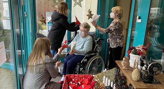 &Uuml;berraschung imm Pflegeheim (Foto: Melissa Boss/ Melanie Pischel)