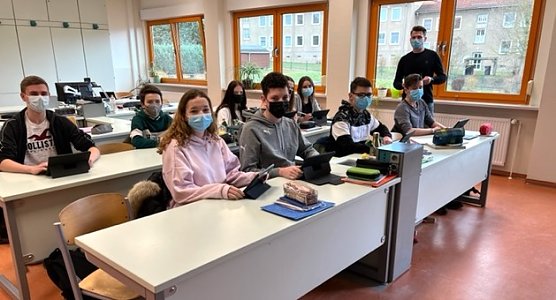iPads erleichtern am Schillergymansium das Lernen (Foto: Sven Luther)