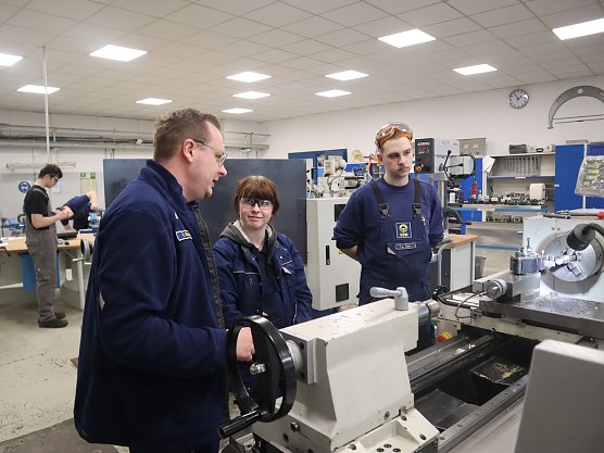 Einblick in die Lehrwerkstatt (Foto: SBN)